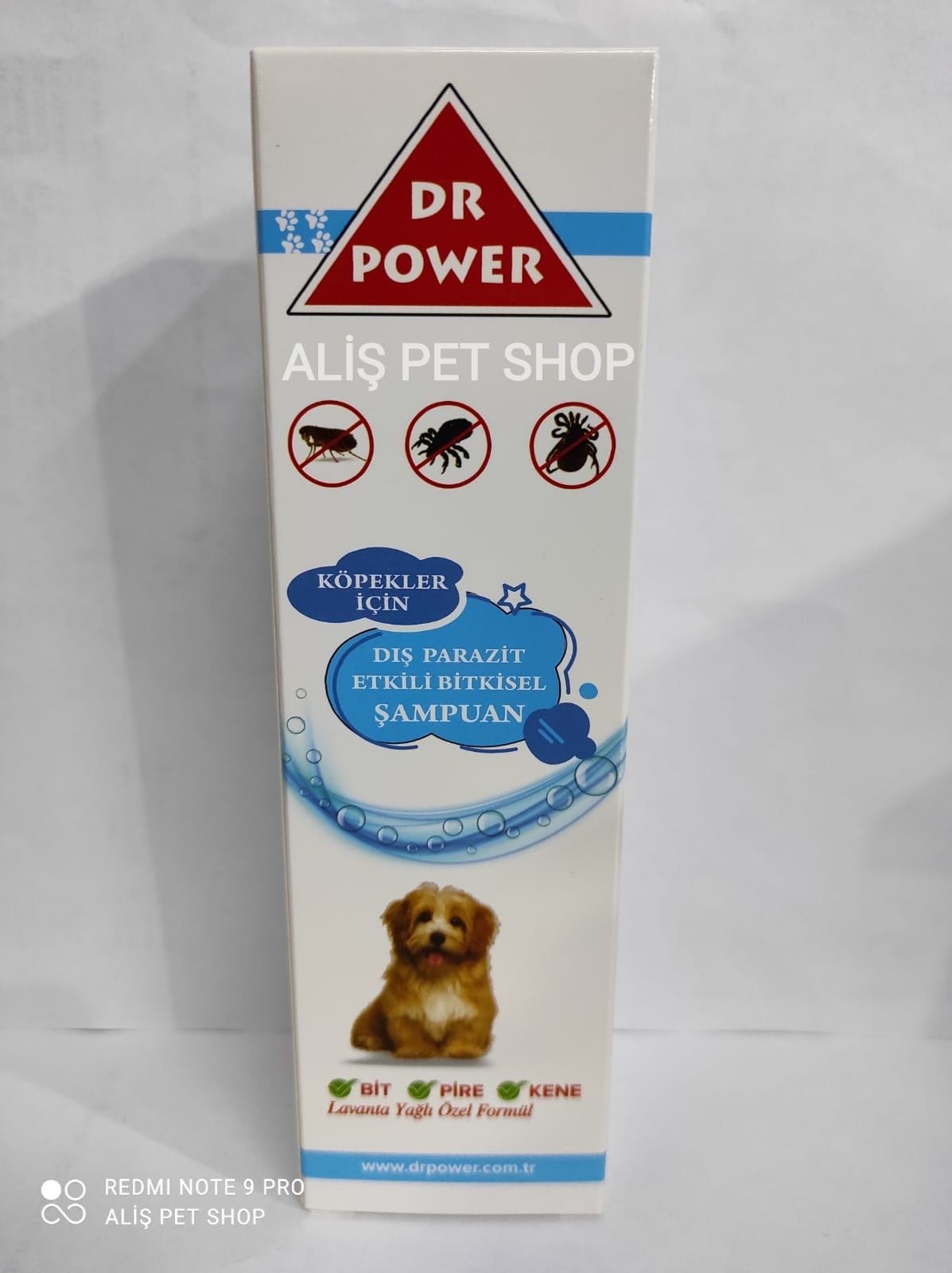 DR%20Power%20köpekler%20için%20pire,%20kene,%20bit%20şampuanı