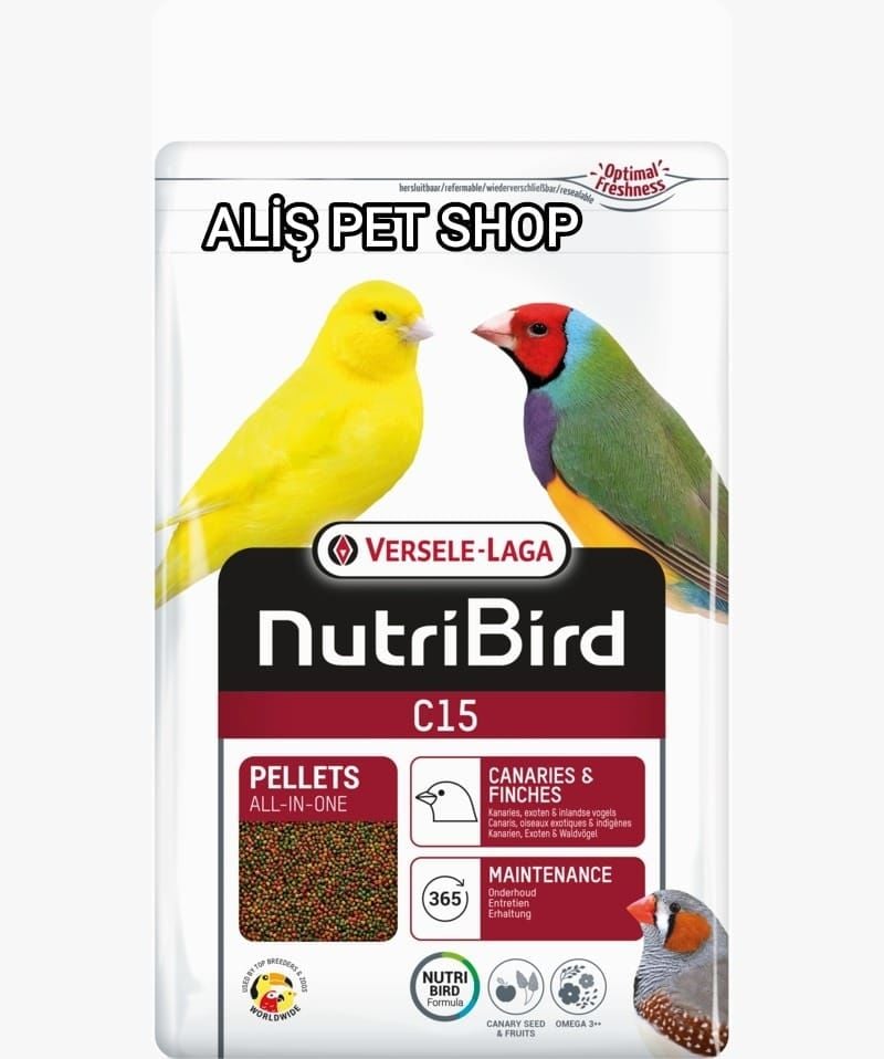 Versele%20Laga%20Nutribird%20C15%20Granül%20Kuş%20Maması%203%20KG