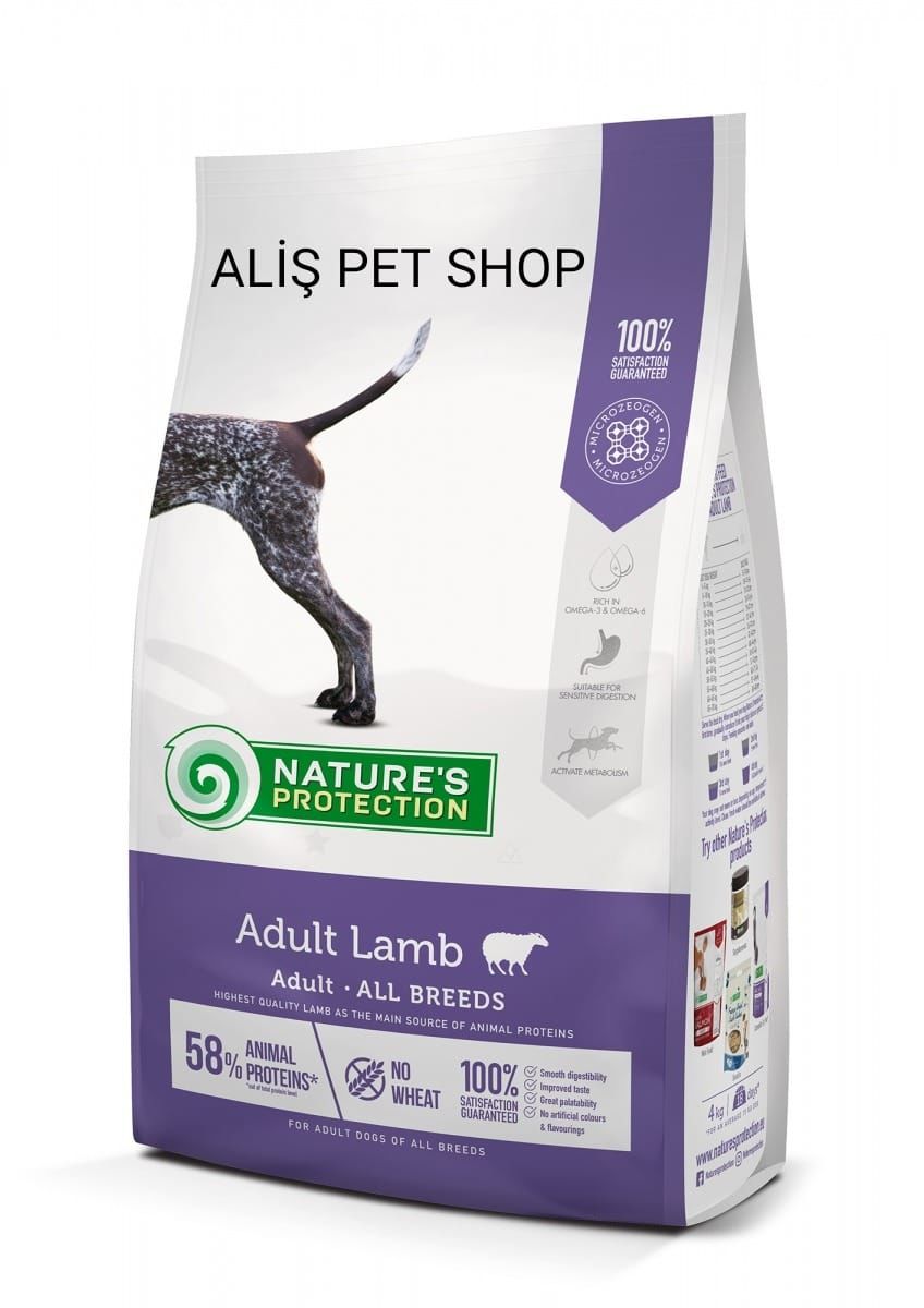 Nature’s Protection Adult Kuzu Etli Yetişkin Köpek Maması 12 Kg