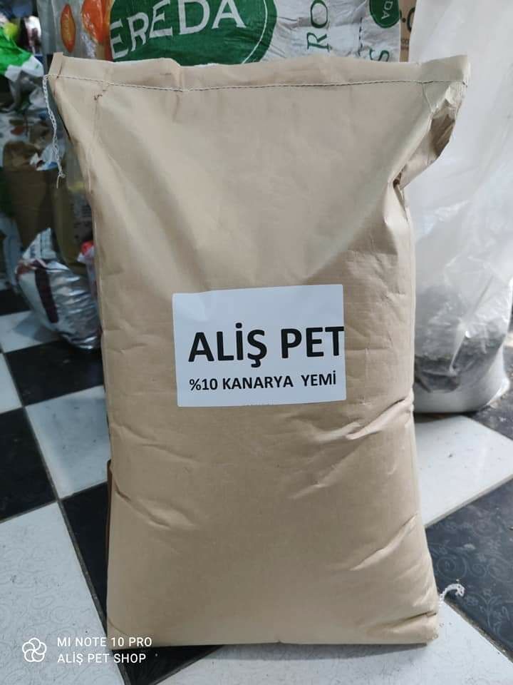 ALİŞ PET MAHABBET KARIŞIK %10 ASPURLU ÜRETİM YEMİ 20 kg