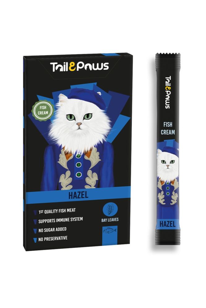 TAİL PAWS Hazel Balıklı Krema 15 G X 5 Adet