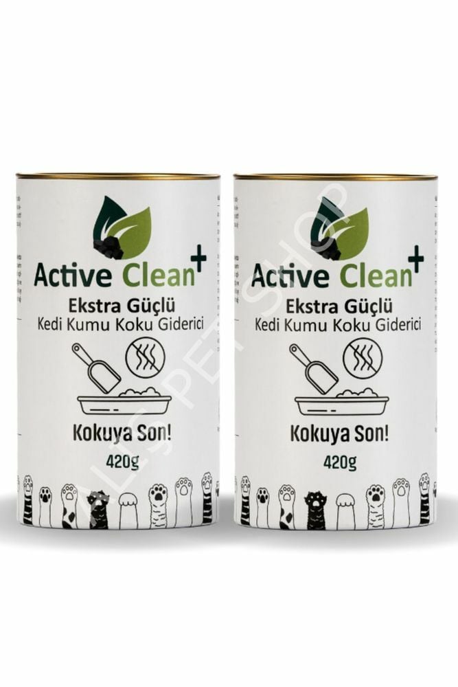 Clean Plus Kedi Kumu Koku Giderici 420g 2li Set