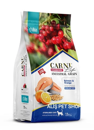 CARNİ LİFE BALIKLI STERİLİZED KEDİ MAMASI 10 KG