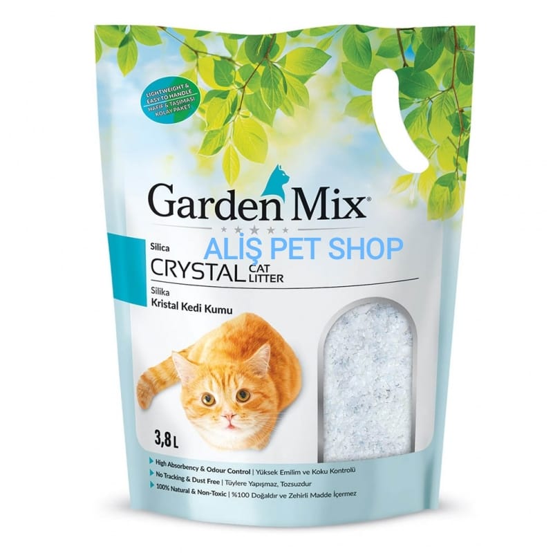 Gardenmıx Sılıca Kedi Kumu 1.4 Kg - 3.8 L X 4 ADET