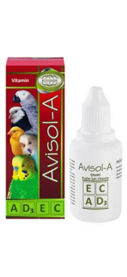 Biyoteknik Avisol-A Kuşlar İçin Vitamin A-D3-E-C Karışımı 20 cc