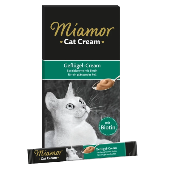 Miamor Geflügel Cream Tavuklu Kedi Ödülü 6x15 gr