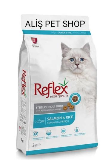 Reflex Somonlu ve Pirinçli Kısırlaştırılmış Kedi Maması 2kg