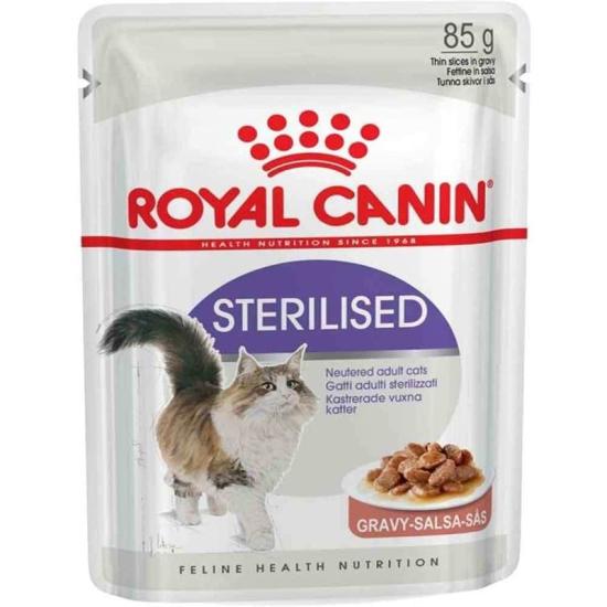 Royal Canin Sterilised Gravy Soslu Kısırlaştırılmış Kedi Konservesi 85 Gr 12 Adet