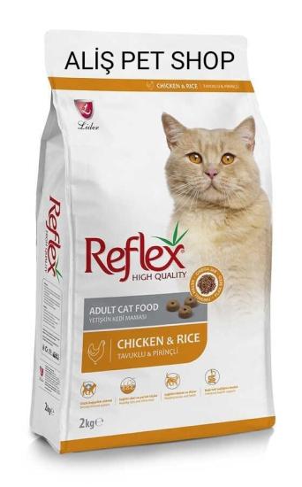 Reflex Tavuklu ve Pirinçli Yetişkin Kedi Maması 2kg