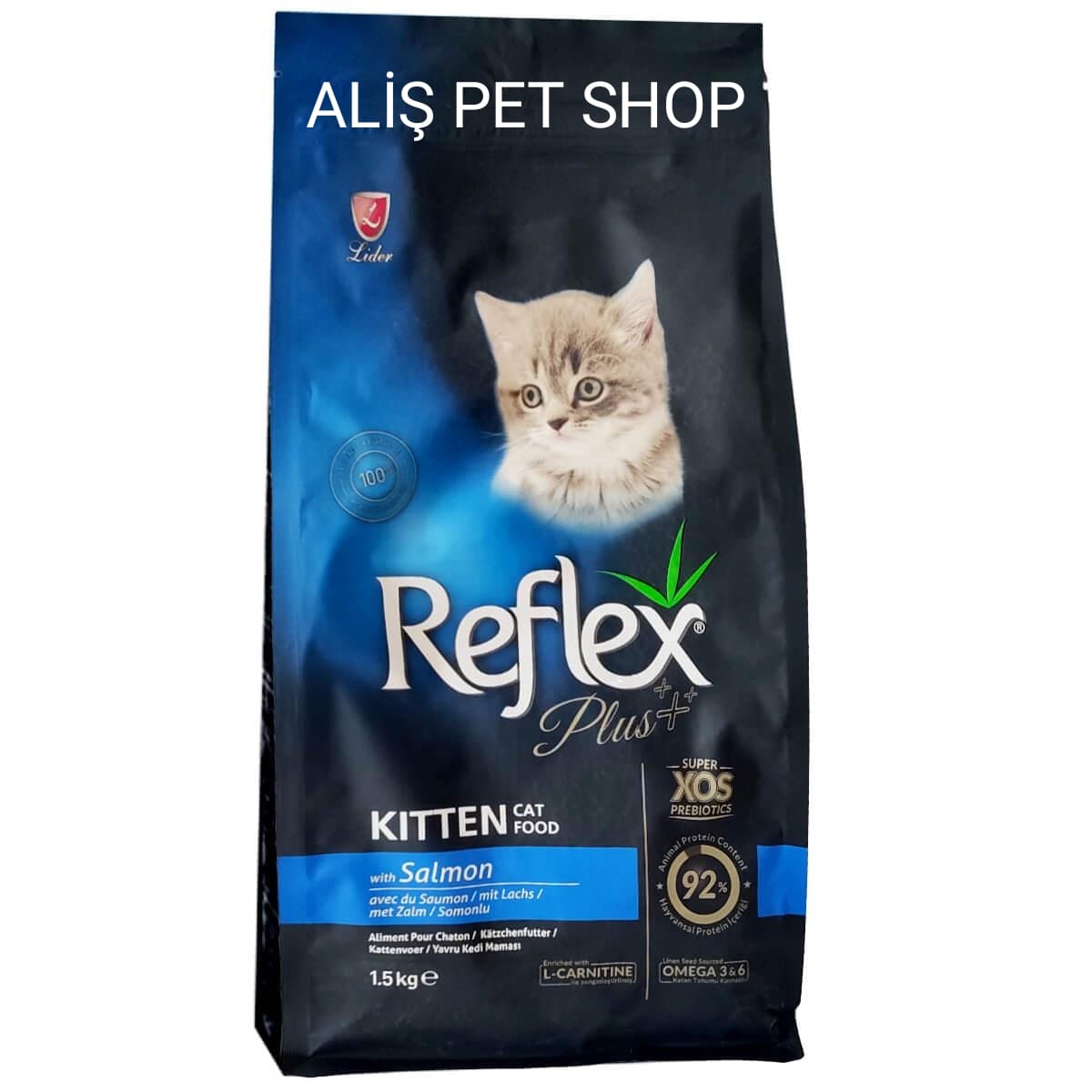 Reflex Plus Kitten Somonlu Yavru Kedi Maması 1.5kg