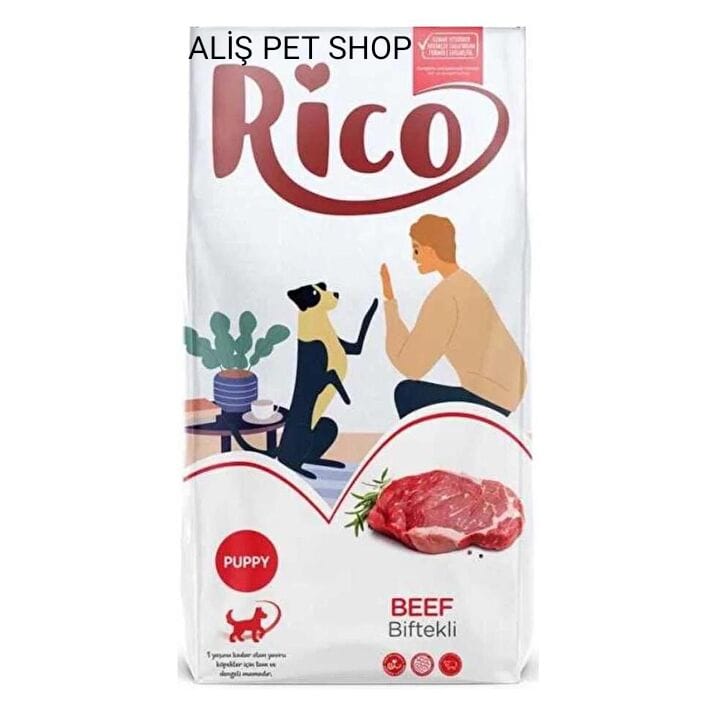 Rico Sığır Etli Yavru Köpek Maması 15 Kg