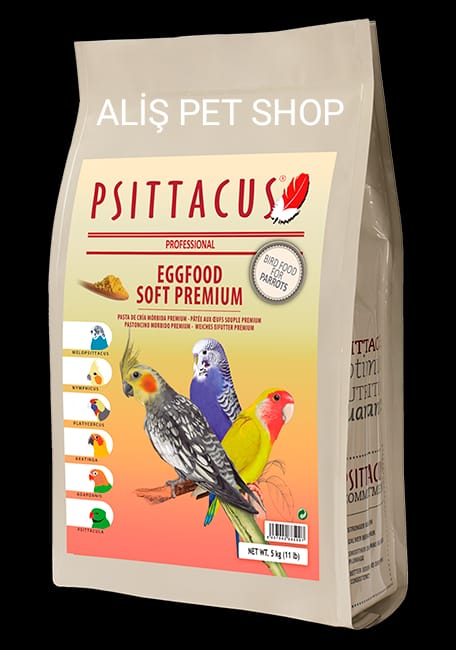 PSİTTACUS YUMUŞAK PREMIUM YUMURTA ÜRÜNÜ 5 kg